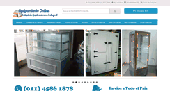 Desktop Screenshot of equipamiento-online.com